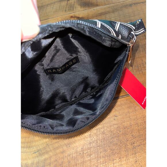 NWT Rampage Brown Cream Fanny Pack Belt Bag Adjustable Strap MSRP $68 - Picture 6 of 9